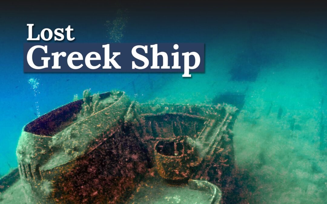 The “Titanic” Of Greece Has Revealed A Rare Discovery Almost 80 Years After Sinking