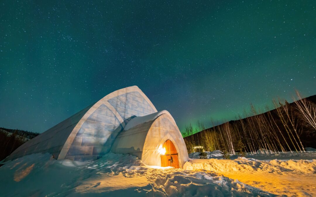 Swap Iceland’s Blue Lagoon For The U.S.’s Own Hot Springs, Complete With Northern Lights Views